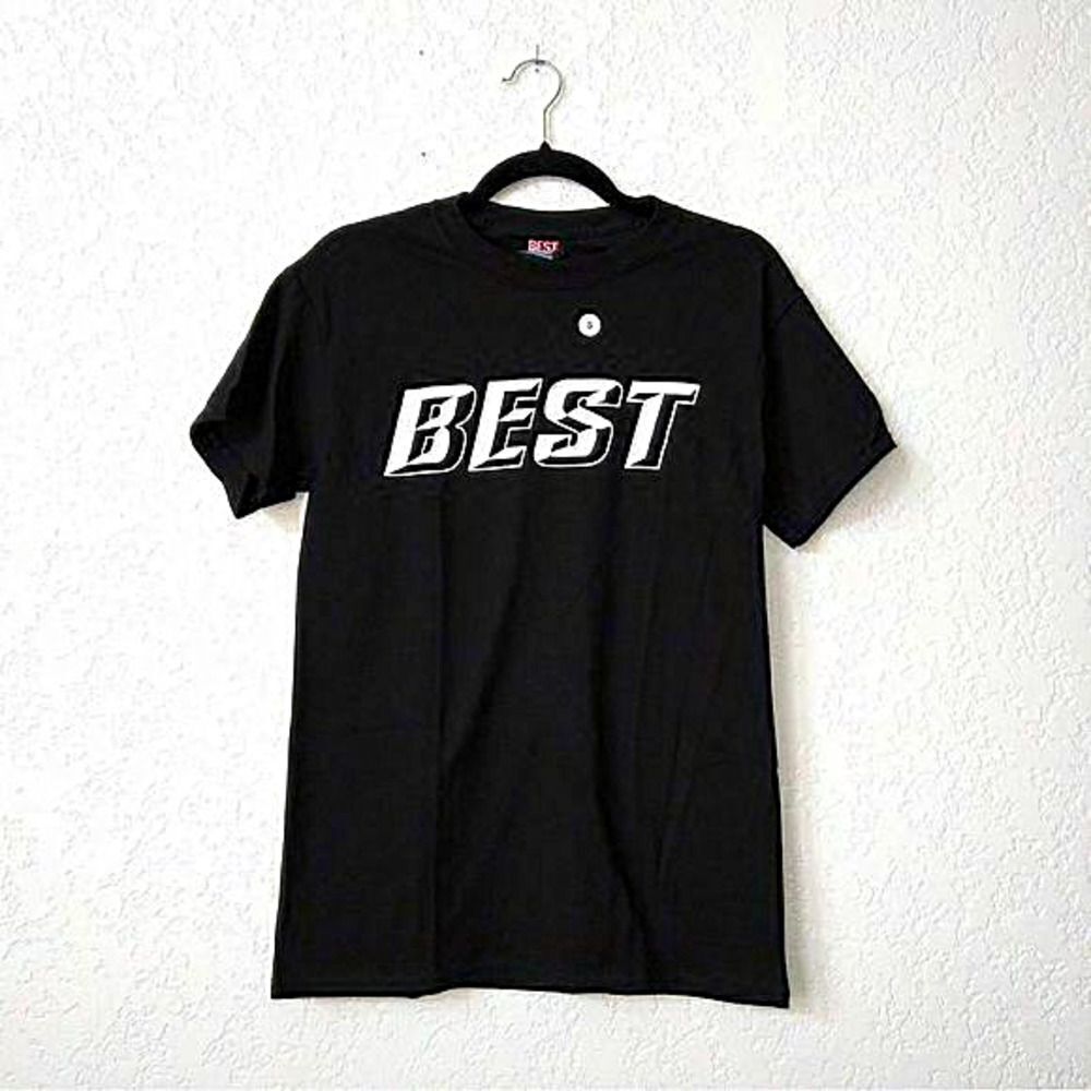 NIP Best x‎ Breezy Excursion Black Logo T-Shirt Size Small